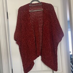 Cozy Rust one size chenille Kimono
